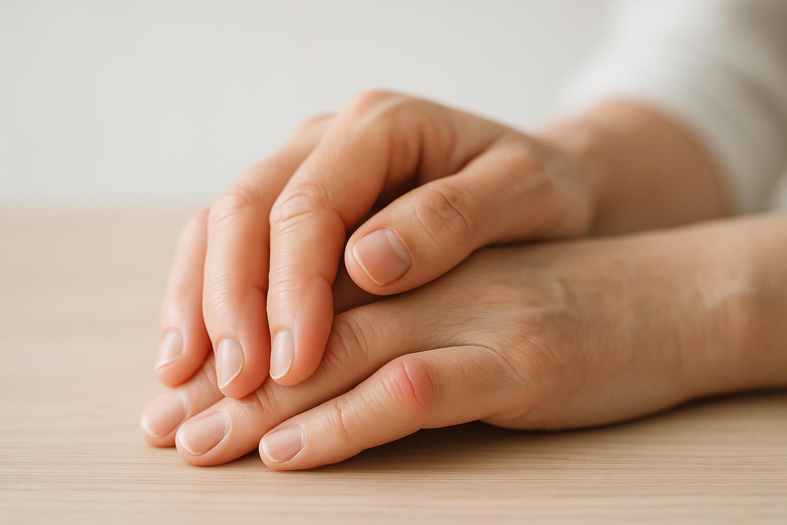 Ilustração de articulações inflamadas